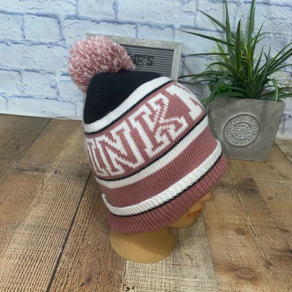 Pink nation beanie hat - Picture 7 of 9